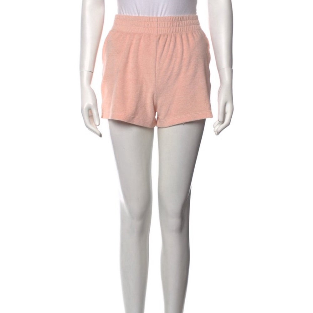 Reformation pink mini shorts
